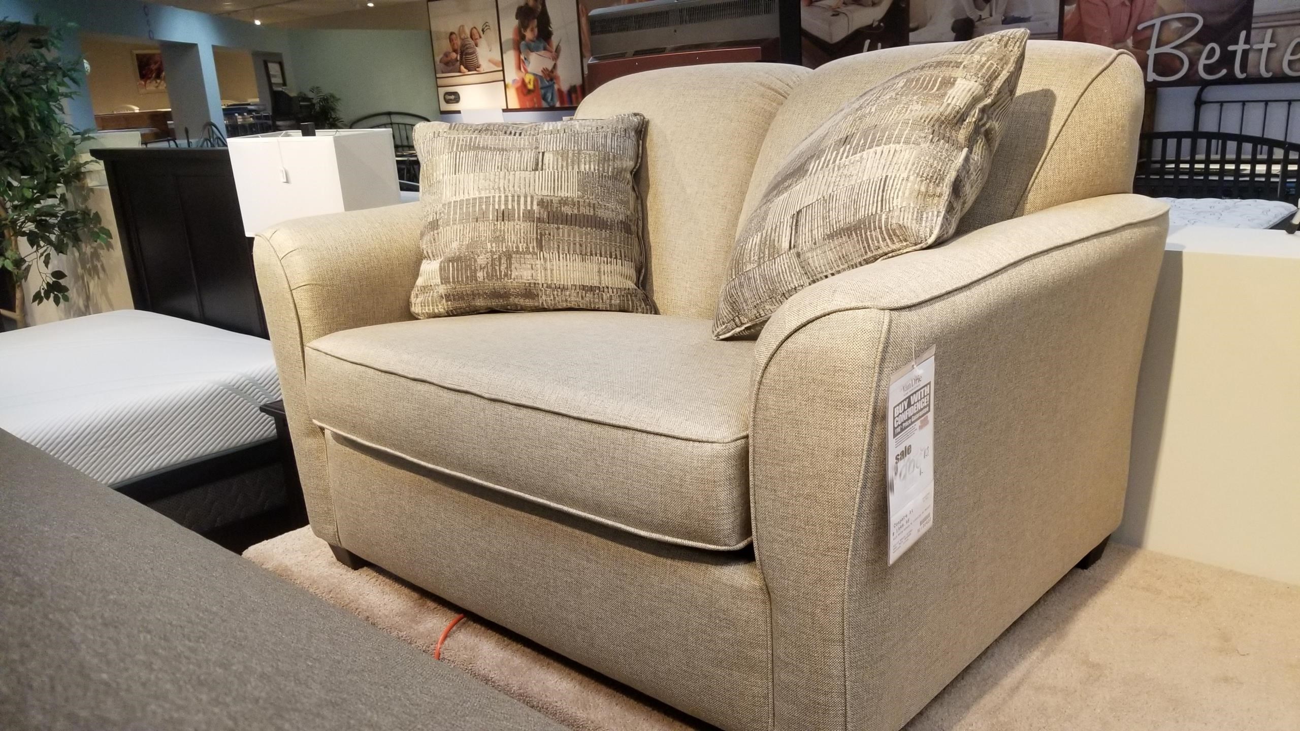 Ameriwood devon sleeper chair outlet and a half